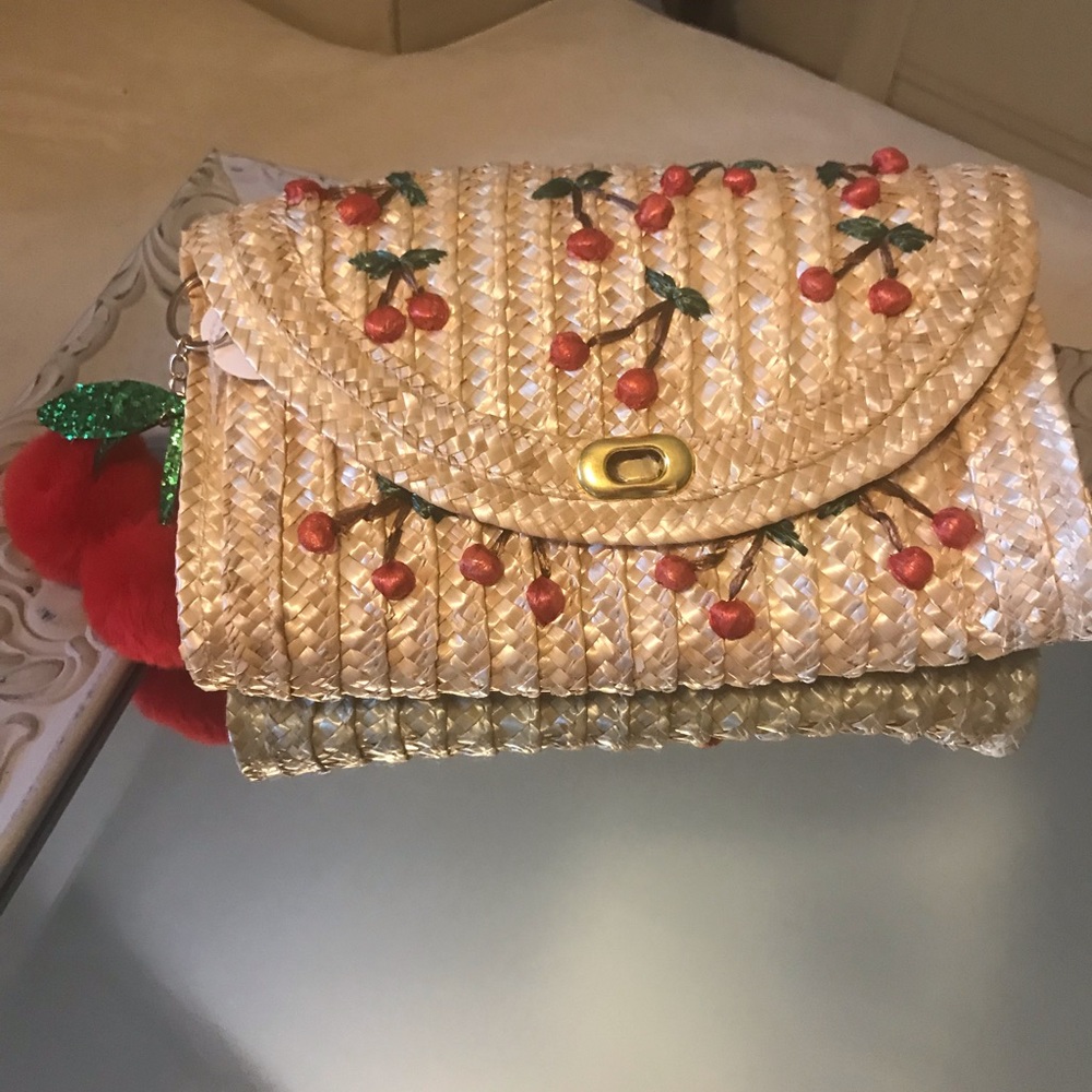 Wicker clutch/handbag